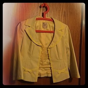 Yellow Blazer